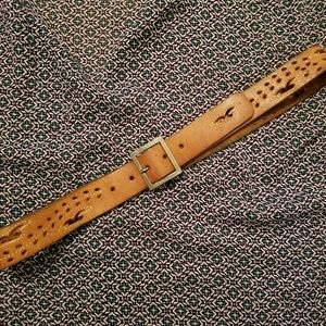 Hollister leather belt